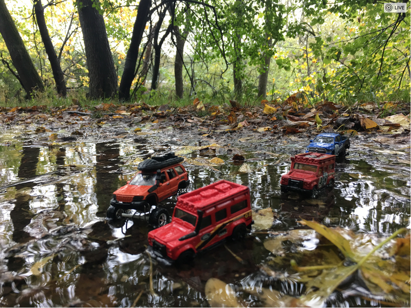 The guys were moving slow. I had to take the lead.